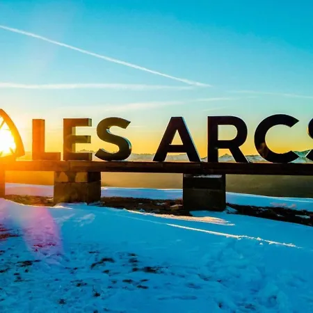 Skis Aux Pieds Pour 5 Pers. Avec Balcon, Proche Commerces Et Pistes A Arc 1800 - Fr-1-411-116